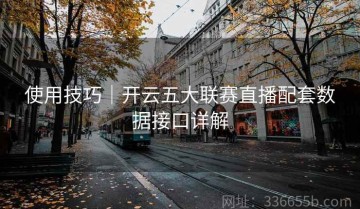 使用技巧｜开云五大联赛直播配套数据接口详解