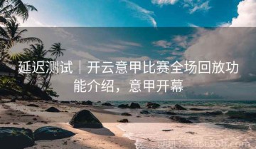 延迟测试｜开云意甲比赛全场回放功能介绍，意甲开幕
