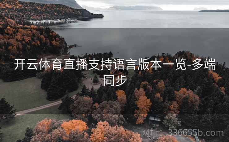 开云体育直播支持语言版本一览-多端同步