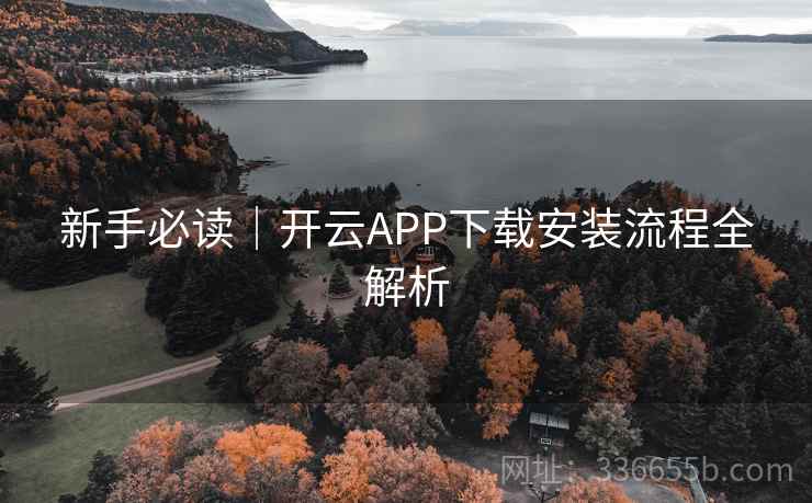 新手必读｜开云APP下载安装流程全解析