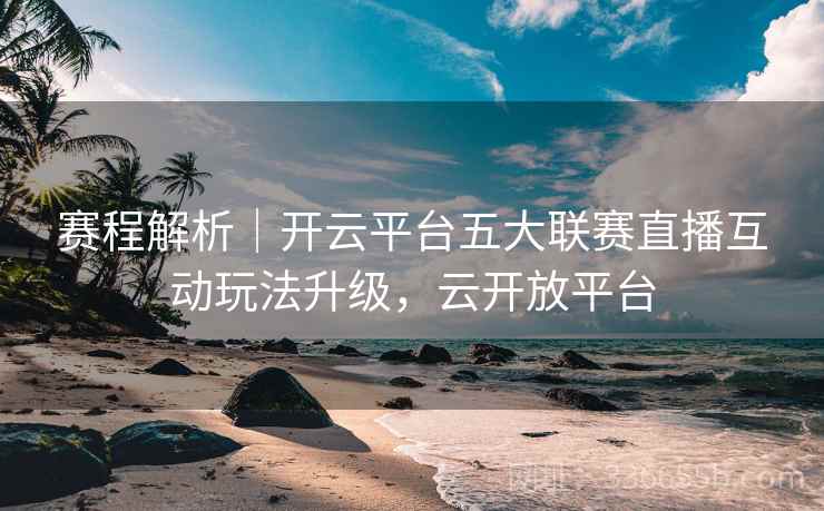 赛程解析｜开云平台五大联赛直播互动玩法升级，云开放平台