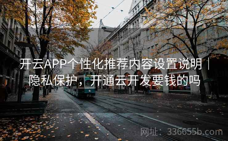 开云APP个性化推荐内容设置说明｜隐私保护，开通云开发要钱的吗
