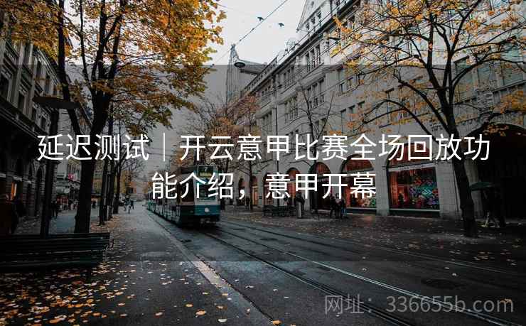 延迟测试｜开云意甲比赛全场回放功能介绍，意甲开幕