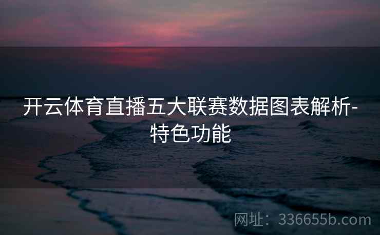 开云体育直播五大联赛数据图表解析-特色功能