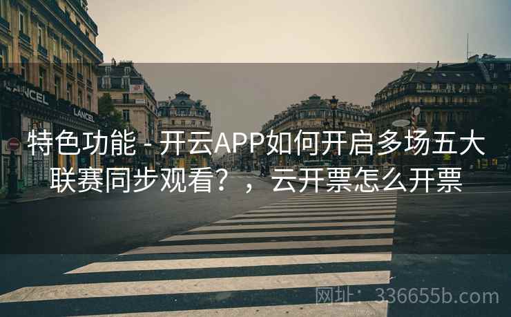 特色功能 - 开云APP如何开启多场五大联赛同步观看？，云开票怎么开票